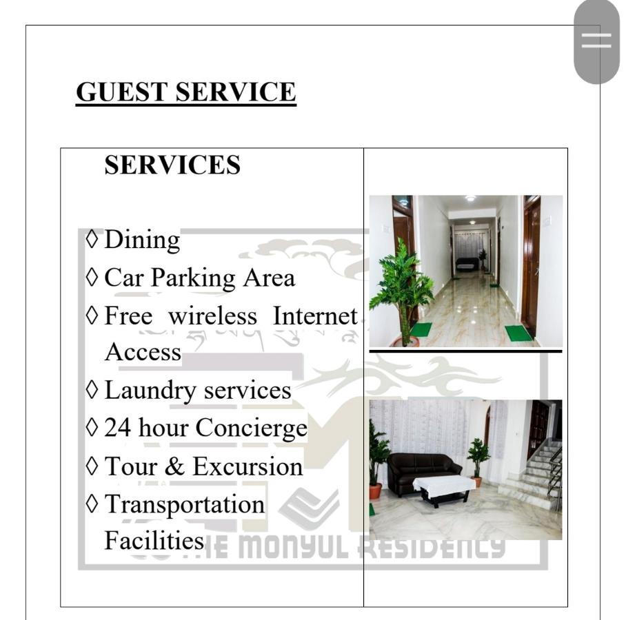 The Monyul Residency Hotel Тауанг Екстериор снимка